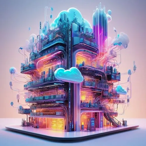 cybertown,cloudmont,electric tower,fractal environment,cyberia,fantasy city,cloudstreet,computational,cyberspace,3d fantasy,cyberworld,cybercity,computer art,brainstorm,hypermodern,cyberscene,skyscraping,mainframes,cloud computing,cinema 4d,Illustration,Realistic Fantasy,Realistic Fantasy 37