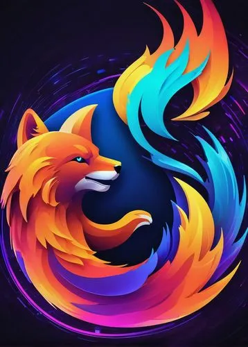 firefox,mozilla,phoenix rooster,firespin,fire background,flame spirit,cat vector,color rat,colorful spiral,gradient effect,fire logo,kitsune,firestar,fox,dragon design,browser,gryphon,colorful foil background,zodiac sign leo,a fox,Illustration,Vector,Vector 21