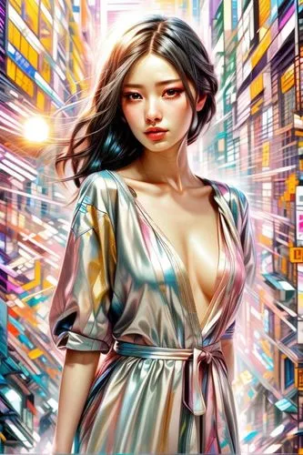 world digital painting,tsuneo,asian woman,ninagawa,asian vision,japanese woman,digiart,digital art,japanese sakura background,alita,hyperstimulation,xiaofei,araki,koreeda,imaginasian,digital painting,koreana,digital artwork,effect pop art,soju