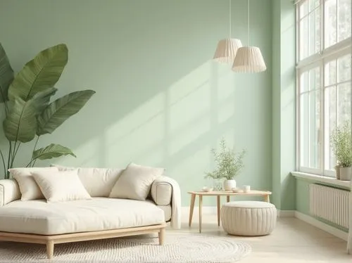 fromental,green living,opaline,danish furniture,tikkurila,aaaa,interior decoration,intensely green hornbeam wallpaper,light green,furnishing,decortication,wallcoverings,decors,cuckoo light elke,modern decor,softline,wallcovering,decoratifs,interior decor,houseplant,Photography,General,Realistic