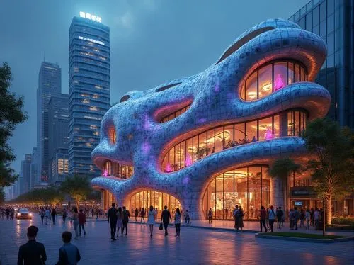 futuristic art museum,futuristic architecture,sanlitun,morphosis,guangzhou,chengdu,singapore,mvrdv,hongdan center,tianjin,safdie,walt disney center,largest hotel in dubai,whampoa,shenzhen,shekou,hangzhou,dongdaemun,bjarke,soumaya museum,Photography,General,Realistic