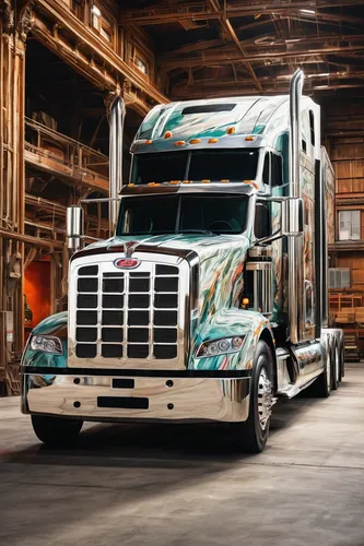 peterbilt,big rig,ford f-series,tractor trailer,easter truck,18-wheeler,semi,ford cargo,18 wheeler,trucker,trucks,large trucks,truck,ford mainline,ford f-650,drawbar,ford 69364 w,truck driver,dodge d series,freight transport,Conceptual Art,Oil color,Oil Color 18