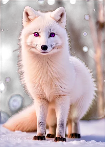 white fox,arctic fox,white with purple,white purple,lumi,pomeranian,shoob,cute fox,violet eyes,wavelength,furgal,purple background,mean snowball,the purple-and-white,atka,defends,suri,yukai,samoyed,snowball,Conceptual Art,Oil color,Oil Color 24