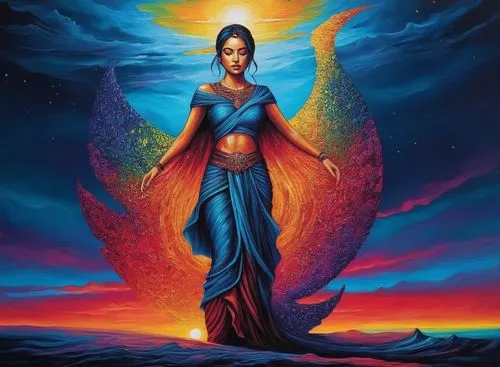 Painting Abstract Body Art Oil Painting
,fire angel,inanna,qidra,baoshun,nakshatras,oshun,archangel,hildebrandt,pheonix,nephthys,soulfire,the archangel,promethea,niobe,fantasy art,indian woman,apsara,