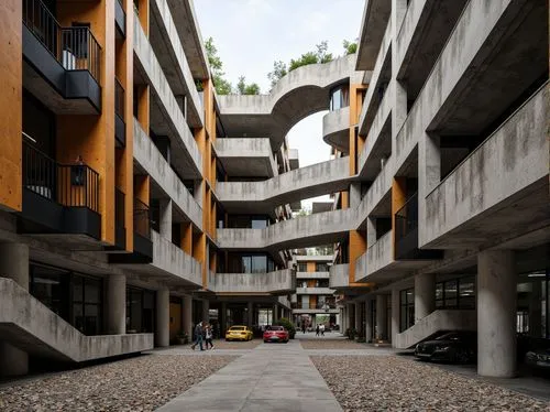 seidler,interlace,lasdun,barbican,rigshospitalet,rikshospitalet,multi storey car park,hejduk,bahru,apartment blocks,biopolis,block of flats,brutalist,apartment block,corbu,maisonettes,condominia,scampia,plattenbau,residences