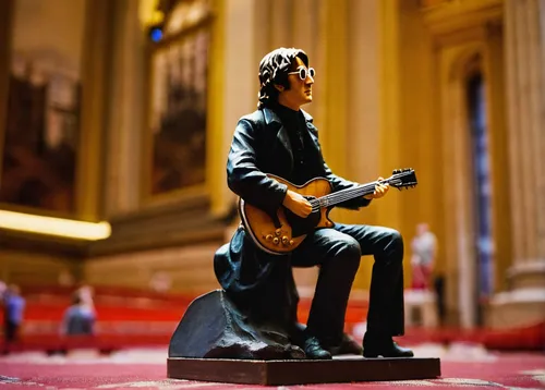 miniature figure,statuette,miniature figures,royal albert hall,keith richards,3d figure,guitar player,saint george's hall,itinerant musician,figurine,the statue,guitarist,andrew jackson statue,jefferson,classical guitar,statue,abraham lincoln monument,violone,peabody institute,jazz guitarist,Unique,3D,Toy