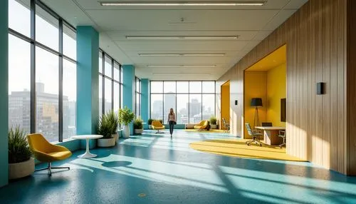 daylighting,midcentury,penthouses,mid century modern,mahdavi,radiosity,modern office,vitra,offices,tishman,lobby,hallway space,modern decor,foyer,chipperfield,conference room,corbusier,contemporary decor,interiors,modernism