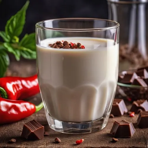 white chocolate mousse,baileys irish cream,chocolatemilk,amarula,cream liqueur,zabaione,sweetened condensed milk,coffee milk,horchata,panna cotta,ayran,crème anglaise,glass of milk,cream of mushroom soup,latte macchiato,plain fat-free yogurt,hemp milk,syllabub,non-dairy creamer,condensed milk,Photography,General,Realistic