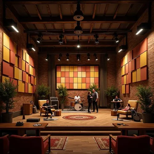 lobby,hotel lobby,soundstages,recording studio,studios,sound studio,soundstage,music studio,hotel hall,performance hall,acoustically,coffeehouse,acoustical,rehearse,rehearses,rental studio,loft,factory hall,playing room,sound space