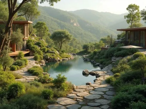 hushan,landscape design sydney,amanresorts,landscape designers sydney,dorne,yinzhen,laoshan,yunnan,zen garden,garden design sydney,fallingwater,catarpe valley,tulou,lijiang,qinshan,qingming,yinshan,shangri,huaixi,japanese garden,Photography,General,Realistic