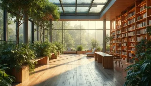 reading room,study room,conservatory,atriums,library,glasshouse,greenhouse,sunroom,bookshelves,indoor,orangery,dandelion hall,orangerie,indoors,bookbuilding,old library,book wall,atrium,modern room,bookcases,Photography,General,Realistic