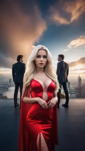 loboda,kerli,red coat,supernaturalism,aguilera,red cape