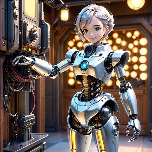 tracer,minibot,robotics,vector girl,rein,cybernetics,cg artwork,mech,widowmaker,nova,vector,robot combat,mecha,bolt-004,mechanical,bastion,bot,cyborg,bot training,operator,Anime,Anime,Cartoon