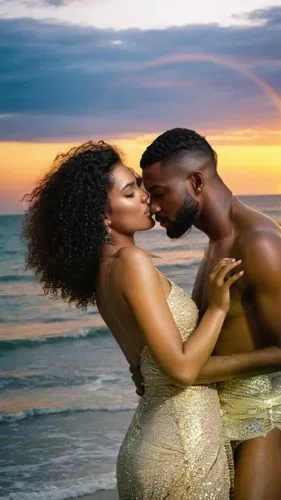 black couple,iyanya,loving couple sunrise,honeymoons,kizomba,bachata