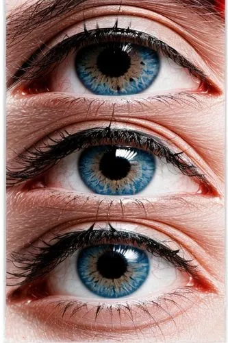 very minimal movie poster using few colors of the movie Requiem for a Dream, minimalist eye artwork with red veins in eye, blue colored earth clouds iris, ,women's eyes,eyes makeup,ojos azules,eye sca