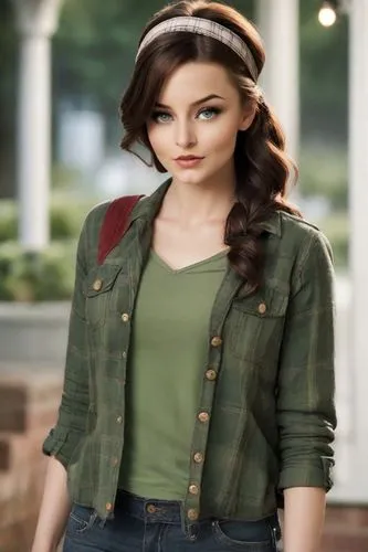 fashion doll,lorelai,model doll,addison,female doll,green jacket,Photography,Cinematic