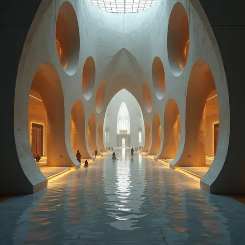 masdar,mahdavi,sheihk zayed mosque,islamic architectural,king abdullah i mosque,futuristic art museum,Conceptual Art,Sci-Fi,Sci-Fi 15