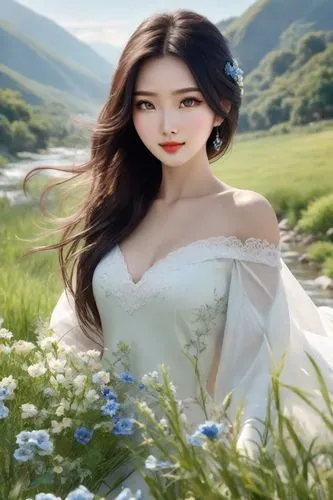 flower background,hanbok,suzy,joy,koreana,kim,landscape background,beautiful girl with flowers,ao dai,spring background,white rose snow queen,huayi,nature background,seohyun,flower fairy,springtime background,bdo,haeri,diaochan,mt seolark,Photography,Commercial