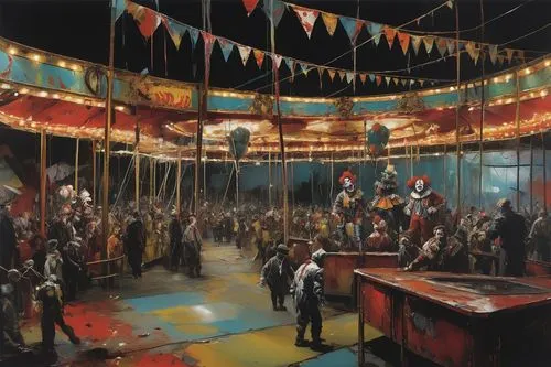  Game Scene, Wild angle view,spiegeltent,barnum,circus tent,carousels,prizefight,carnivalesque,circus,annual fair,peterloo,carnival tent,carousel,cirkus,punchdrunk,circus show,the carnival of venice,f