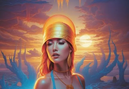 akhnaten,inanna,asherah,nefertiti,wadjet,ashtar,priestess,hathor,sekhmet,estess,kemet,welin,ennead,mythography,priestesses,akhenaten,mythographer,powerslave,conocybe,telepath,Illustration,Realistic Fantasy,Realistic Fantasy 25