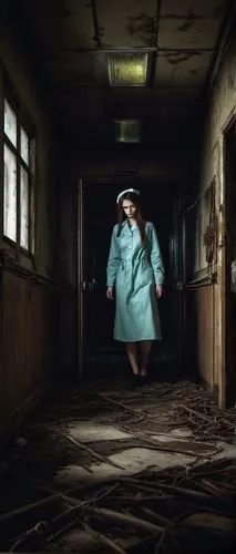 sanitorium,girl walking away,woman walking,colorization,sanatorium,lobintsev,sanitarium,scared woman,chernobyl,urbex,the girl in nightie,corridors,sendler,lalaurie,boyarintsev,the girl at the station,crewdson,the morgue,leatherface,scary woman,Illustration,Black and White,Black and White 28