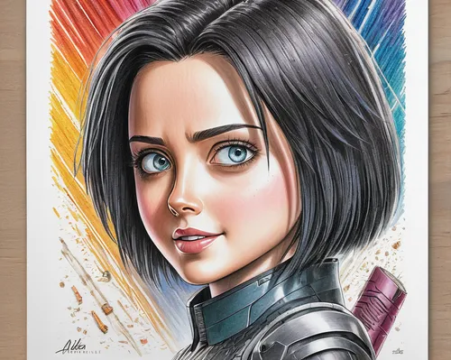 custom portrait,cg artwork,color pencils,lotus art drawing,coloured pencils,color pencil,lokportrait,colour pencils,colored pencils,pencil color,panini,fantasy portrait,vector girl,vector illustration,copic,katniss,portrait background,sci fiction illustration,color 1,colored crayon,Conceptual Art,Daily,Daily 17