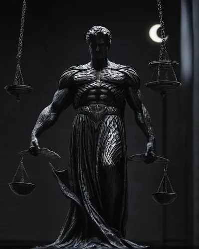 John Creasy: In a world filled with darkness, he emerges as a beacon of justice and sacrifice.,scales of justice,figure of justice,justice scale,justitia,lady justice,justice,goddess of justice,libra,