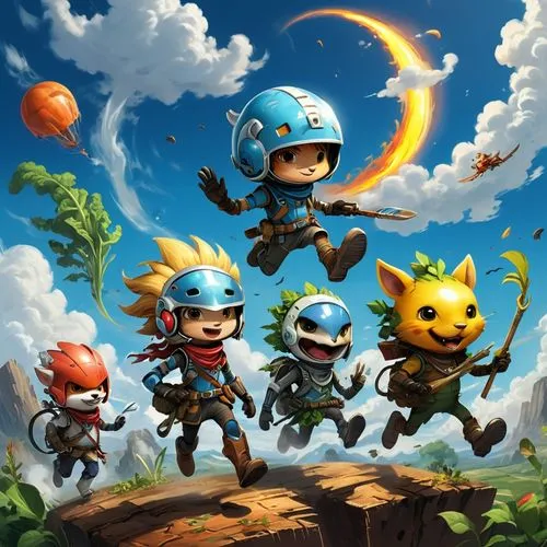 taikonauts,game illustration,hero academy,android game,kids illustration,klebolds,maplestory,bomberman,scribblenauts,skylanders,btd,skyheroes,scandia gnomes,collected game assets,royo,songhai,game art,pikmin,mobile game,skylander giants,Unique,Design,Character Design