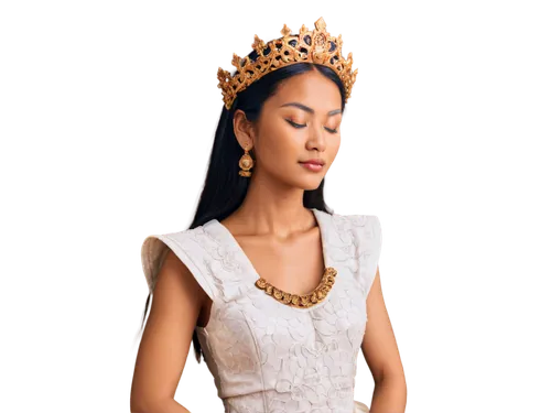 filipiniana,marshallese,pilipina,nefertiti,nahri,diwata,miss kabylia 2017,micronesian,ancient egyptian girl,oshun,queenship,queening,nurfaizi,cambodiana,princess crown,diadem,oriental princess,empress,apsara,khmer,Art,Classical Oil Painting,Classical Oil Painting 07