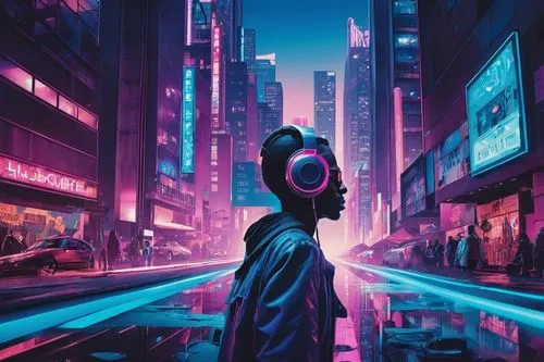 cyberpunk,ultraviolet,futuristic,hong kong,metropolis,vapor,dystopian,pedestrian,tokyo city,matrix,dystopia,tokyo,futuristic landscape,transistor,cyber,cityscape,fantasy city,neon ghosts,shanghai,shinjuku,Illustration,Realistic Fantasy,Realistic Fantasy 14