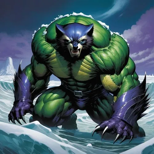 shadowpact,annihilus,cleanup,hulking,wolverine,volthoom,Illustration,American Style,American Style 02