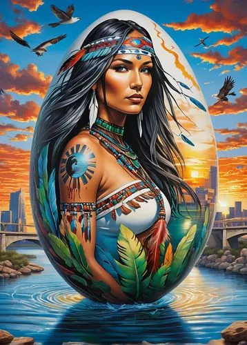 chicana,mother earth,indigenous painting,polynesian girl,welin,mother earth statue,cherokee,american indian,chicanas,amazonian,worldbeat,warrior woman,native american,adnate,klarwein,pocahontas,amerindian,promethea,laduke,amazonas,Conceptual Art,Graffiti Art,Graffiti Art 09