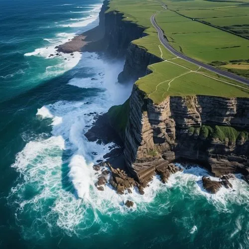 neist point,ireland,northern ireland,trevose,zeland,cliffs ocean,pendeen,moher,catlins,mullaghmore,cliff coast,cliff of moher,irlanda,punakaiki,cliffs of moher,cornwall,pacific coastline,pentire,doolin,clifftops,Photography,General,Realistic