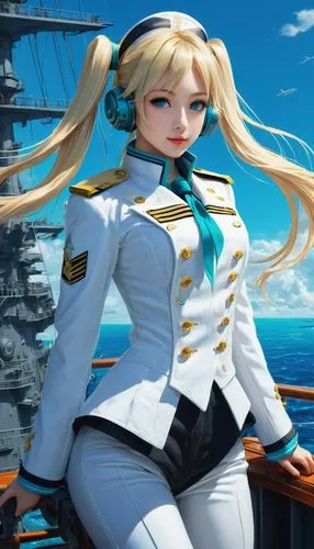 millia,kantai collection sailor,naval,atago,admiral,delta sailor,marineau,prinz,tirpitz,sailor,warspite,bns,yachtswoman,scharnhorst,azzurra,naval battle,hmas,navka,bismarck,katsuragi,Conceptual Art,Fantasy,Fantasy 12