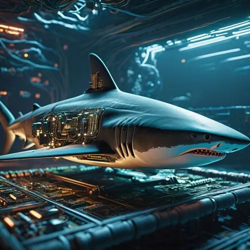 tigershark,mayshark,houndshark,megalodon,orca,temposhark,shark,manta,barracuda,rorqual,sharklike,hammerhead,nautilus,megalops,tilikum,nekton,great white shark,beluga,space ship model,dolphin background,Photography,General,Sci-Fi