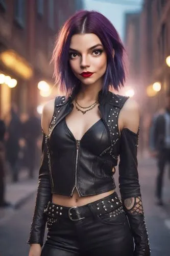 punk,goth woman,harley,olallieberry,violet head elf,silphie,violet,lira,abra,streampunk,xmen,renegade,catwoman,ammo,vampire woman,lis,veronica,harley quinn,huntress,piper,Photography,Cinematic