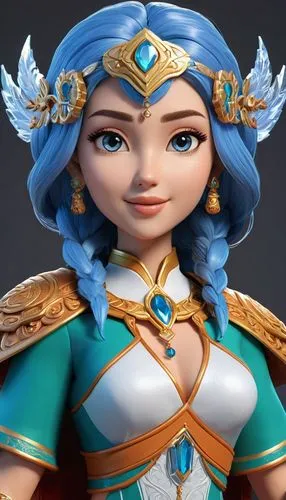 esmeralda,genpei,amihan,luthra,mervat,zarina,Unique,3D,3D Character