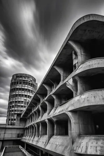 multi storey car park,lasdun,seidler,brutalist,brutalism,underground garage,parkade,scampia,lingotto,thamesmead,barbican,blavatnik,underground car park,tower block london,fermilab,heygate,blackfriars,autostadt wolfsburg,tower block,niemeyer,Conceptual Art,Sci-Fi,Sci-Fi 30