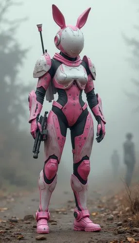 rabbot,pinkola,battlesuit,cyberpatrol,tsuburaya,dva