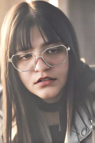 maya,anime 3d,fuki,maimi fl,mini e,emo,rendering,kids glasses,silphie,3d rendered,agnes,yukio,b3d,cgi,myopia,child crying,bran,render,white ling,bjork