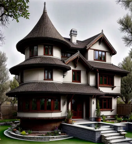 traditional house,two story house,house in the forest,house shape,architectural style,beautiful home,wooden house,miniature house,fairy tale castle,russian folk style,asian architecture,residential house,large home,crooked house,crispy house,houses clipart,exterior decoration,witch's house,house roofs,roof landscape