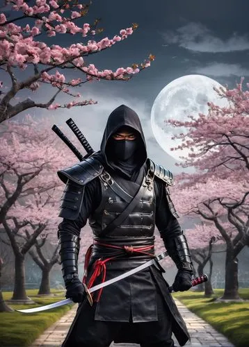 samurai fighter,samurai,kenjutsu,japanese sakura background,sōjutsu,sakura background,cartoon ninja,shinobi,sensei,martial arts uniform,katana,daitō-ryū aiki-jūjutsu,japanese martial arts,ninjutsu,samurai sword,kendo,assassin,iaijutsu,eskrima,ninjago,Art,Classical Oil Painting,Classical Oil Painting 01