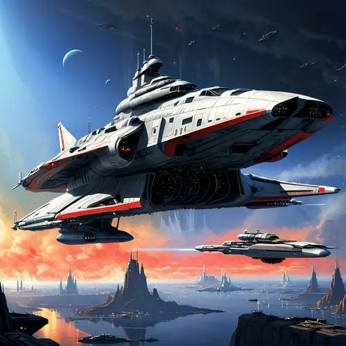 gradius,uss voyager,spelljammer,armada,starship,enterprise,carrack,space ships,homeworld,star ship,voyagers,battlecruisers,battlecruiser,sci fiction illustration,cardassia,homeworlds,starfighter,skywarrior,starbase,battlefleet,Conceptual Art,Sci-Fi,Sci-Fi 15