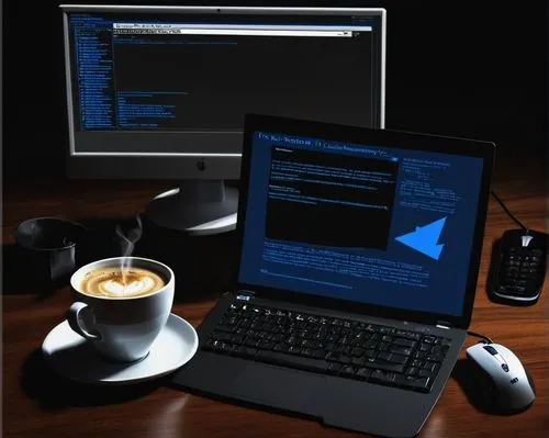 Error screen, dark background, blue text, "torch.cuda.outofmemoryerror" message, bold font, warning symbol, computer screen, desktop, coding environment, messy desk, papers scattered, coffee cup, lapt