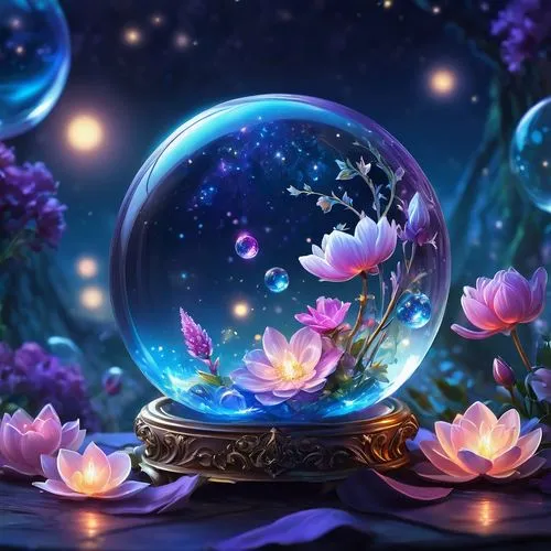 壁紙,水晶球,花,泡泡,crystal ball-photography,crystal ball,crystalball,magic mirror,snow globes,snowglobes,flower ball,glass sphere,lensball,glass ball,fantasy picture,mirror in the meadow,looking glass,flower