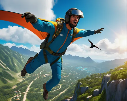 figure of paragliding,mountain paraglider,paragliding-paraglider,skydiver,base jumping,harness-paraglider,paraglider,parachute jumper,paraglider flyer,parachutist,paragliding,flight paragliding,bi-place paraglider,wing paragliding,paragliding free flight,powered paragliding,skydive,harness paragliding,paragliders-paraglider,skydiving,Illustration,Retro,Retro 23