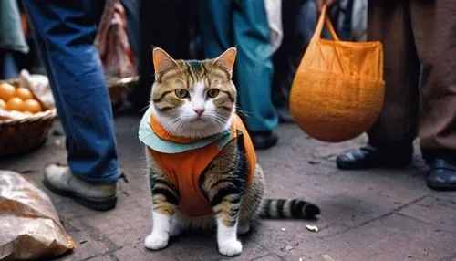 street cat,orange tabby,orange tabby cat,mercadante,cat european,european shorthair,mercat,mercados,cat image,shopper,cat greece,vintage cat,halloween cat,the market,stallholder,mercatoria,greenmarket,catalanotto,farmer's market,market,Photography,Documentary Photography,Documentary Photography 15