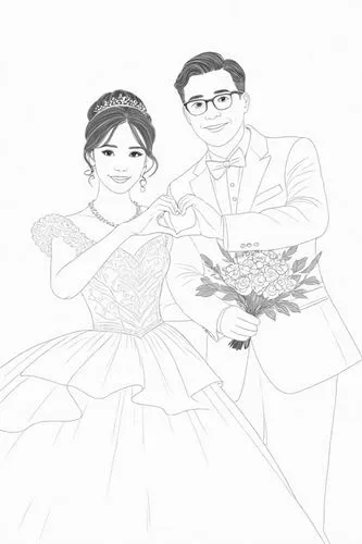 wedding frame,wedding invitation,coloring page,traced,wedded,nuptial,coloring picture,bridewealth,prenup,wedding couple,rotoscoped,vectoring,prenuptial,corsages,line drawing,wedd,postnuptial,uncolored