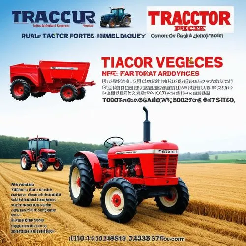 the tractor is driving through a field,traktor,tracor,tractebel,traceur,tractors,trailor