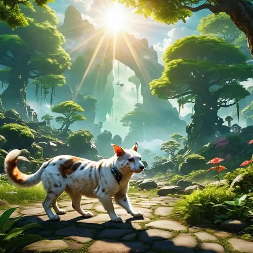 okami,wolpaw,korin,mowgli,goji,youtube background,Photography,General,Realistic